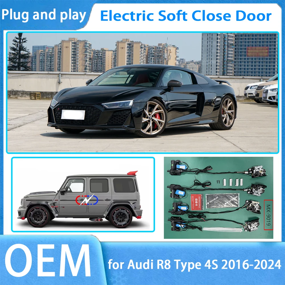 

for Audi R8 Type 4S 2016-2024 OEM Car Soft Close Door System Automatic Electric Auto Pull Power Latch Power Closing