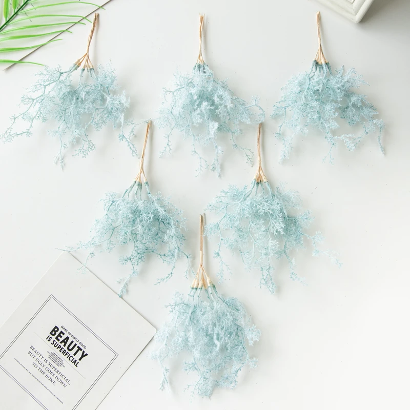 1/3Pcs Künstliche Pflanzen Goldene Silbrig Zweig Weihnachtsbaum Kränze Haar Zubehör Hause Zimmer Wand Hängen Hochzeit Dekoration – Detail 13
