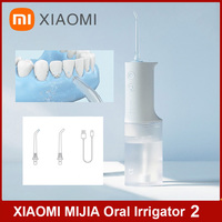 Xiaomi Mijia MEO705 Portable Oral Irrigator Dental Teeth Whitening Flosser Tooth Cleaner Waterpulse Water Thread for Teeth Clean