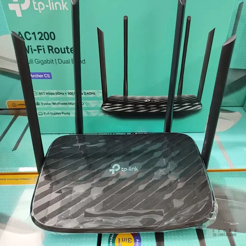 Imagem -06 - Tp-link-roteador de Banda Dupla Gigabit Completo sem Fio Archer c5 Ac1200 865mbps 5ghz 300mbps 2.4ghz Wi-fi com Mu-mimo