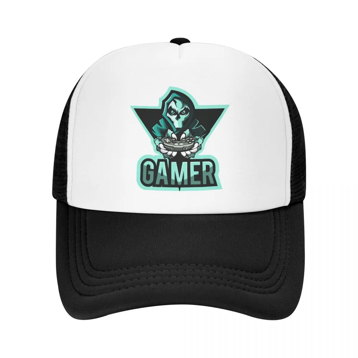 Adult Gamer Trucker Hat Sport Mesh Baseball Caps Snapback Caps Competition Kids Video Games Hats Trucker Hat Racing Cap Summer