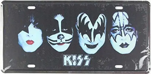 Металлический знак 6x12 дюймов-настенные плакаты KISS Heavy трэш метал Рок Roll Music Band Sign Plate Металлический знак 6x12 дюймов-настенные плакаты KISS Heavy трэш метал Рок Roll Music Band Sign Plate