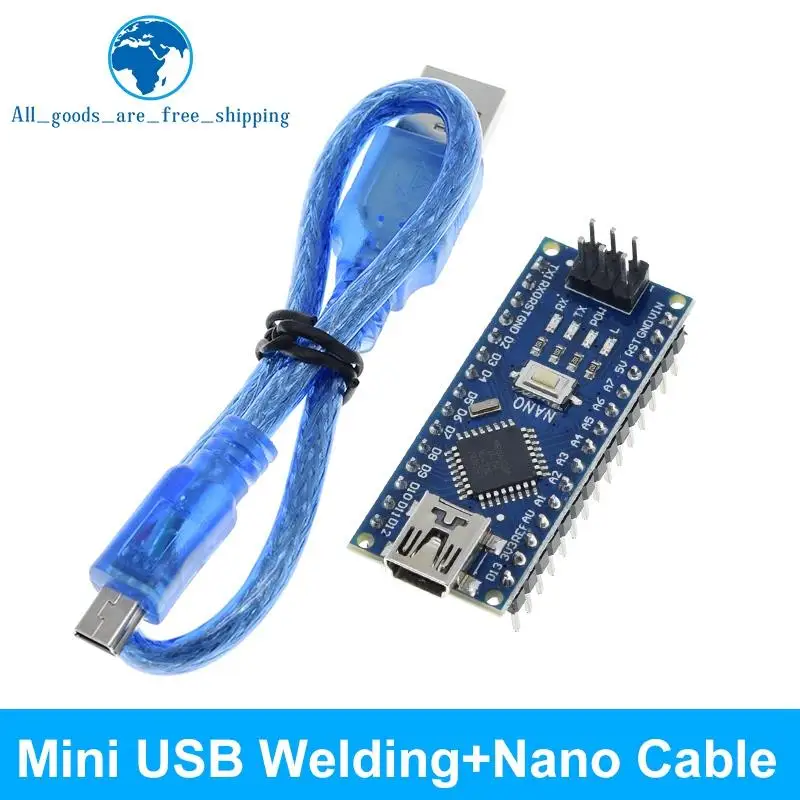 Controlador Nano Compatível com Bootloader para Arduino, USB 3.0, Mini, Tipo-C, Micro, Driver USB CH340, 16Mhz, ATMEGA328P