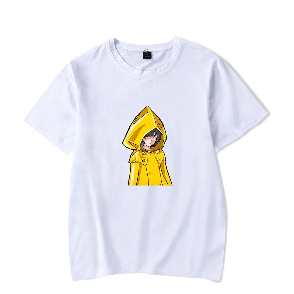 Little Nightmares 2 T-Shirts Anime Horror Game 3D Print Streetwear Men Women Fashion T Shirt Harajuku Male Boy Tees Tops Clothes