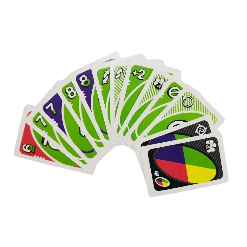 Uno Flex Flip Dos juego de cartas a juego, Anime UNO No mercy, multijugador, fiesta familiar, juego de mesa, divertido, entretenimiento para amigos,