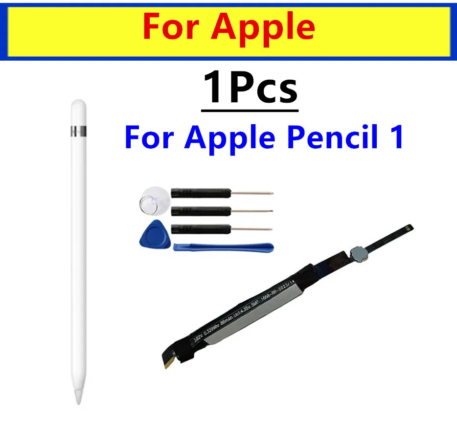 New Pencil 1 Battery 3.85V 85mah Battery for Apple Pencil 1st
