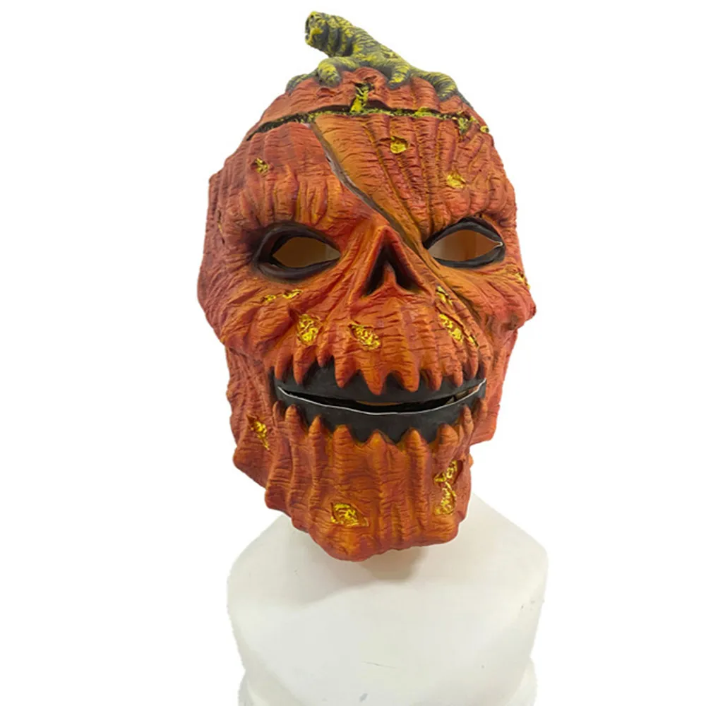 Die Gruselige Kürbismaske mit Wechselnden Gesichtern, Halloween-Karneval-Kostümparty Gruselige Verrottete Gesichtsmasken – Detail 4