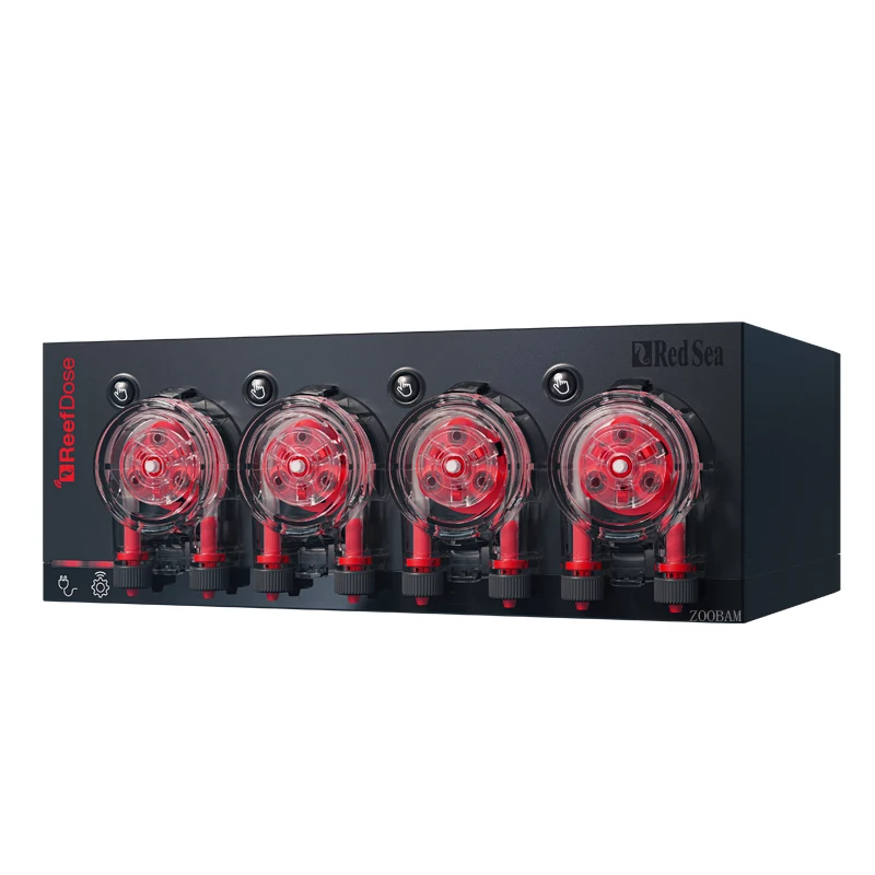RedSea ReefDose 2&4 Channel Titration Pump Wireless Automatic Quantitative Addition Modern Style Marine Tank Box Living Room