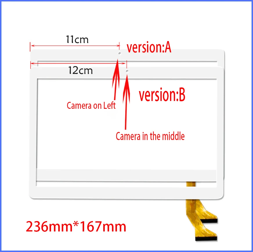 

New Touchscreen For 10.1'' inch Tablet Touch P/N DD1003-A1 FHX Panel Digitizer Glass Sensor DD1003 -A1 exemption from postage