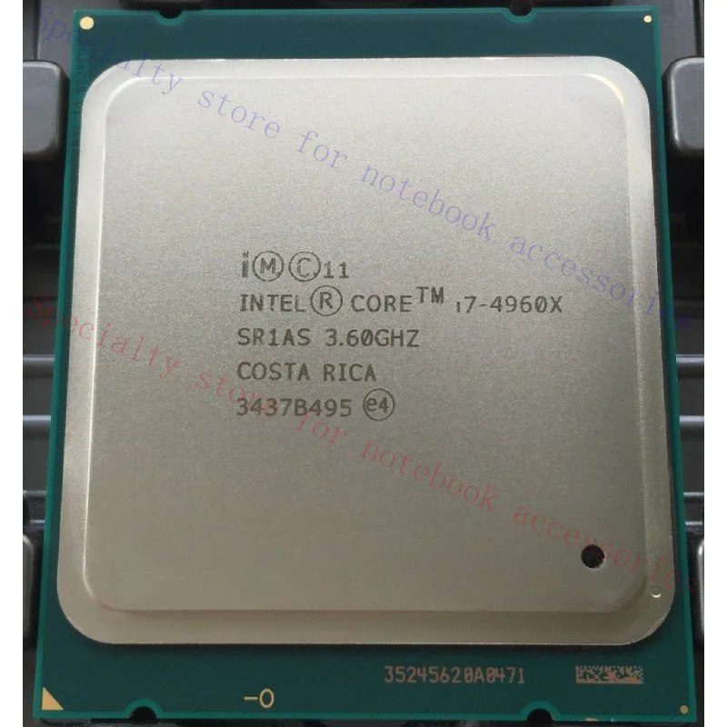 AAA+ FOR Intel Core i7-4960X Extreme 3.6GHz Six Core 2011 130W Entsperrt CPU Prozessor 5032037057653