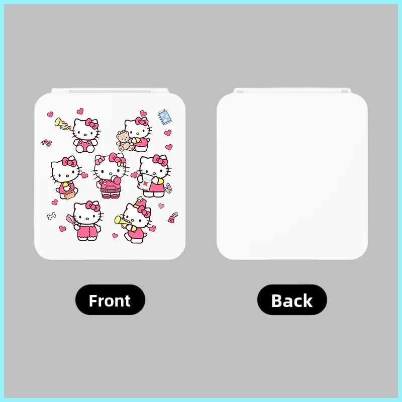 Магнитный чехол для хранения игровых карт Sanrio Hello Kitty Nintendo Switch Oled 12 в 1 защитный SD-карты TF Фото №4