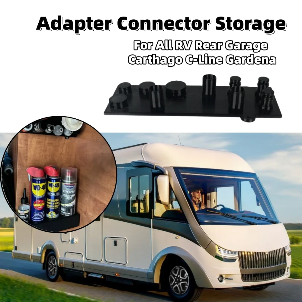 

Разъем адаптера для автофургона, настенное крепление, органайзер, аксессуары для интерьера каравана для всех задних гаражей RV Carthago C-Line Gardena