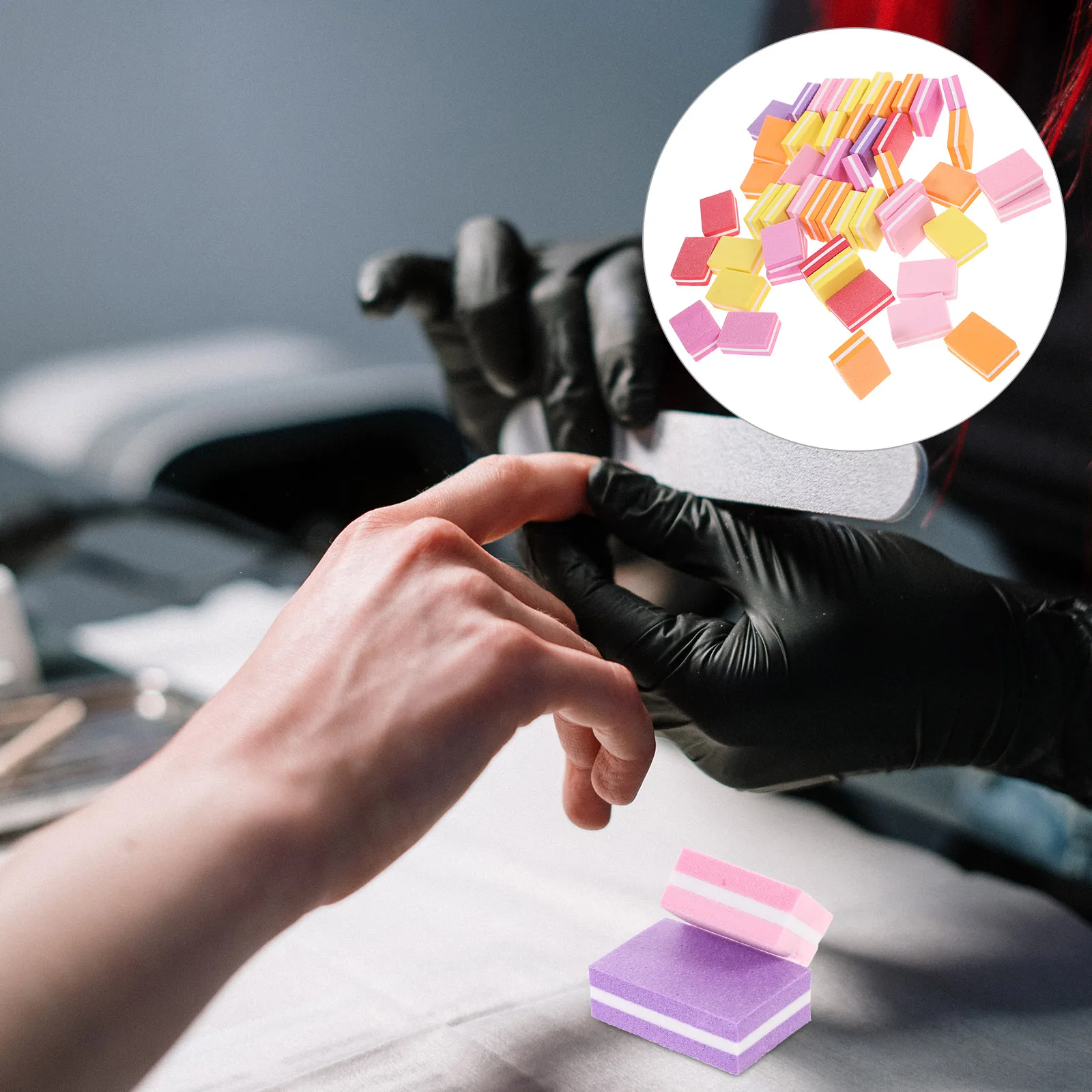 

50pcs Buffers Shaper Files Tool Sanding File Files Art Manicure Nail Rasp File Art Tool Supplies Nail Rasp