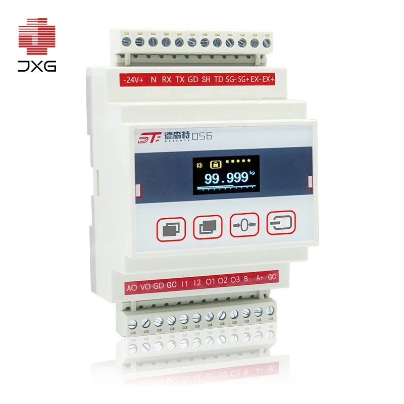 

4-20ma/0-10V Anti-interference Weighing Display Transmitter Force Measurement Signal Amplifier 485 Communication Sensor