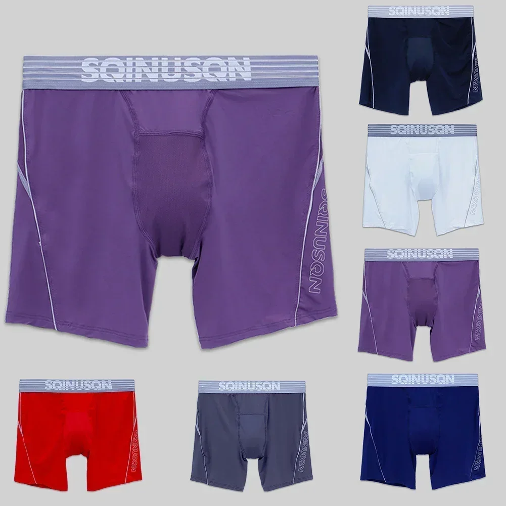 

Breathable Sports Pants Ice Silk Underwear Daily Wear Casual Hangout Medium Stretch Elastane Medium Waist Design