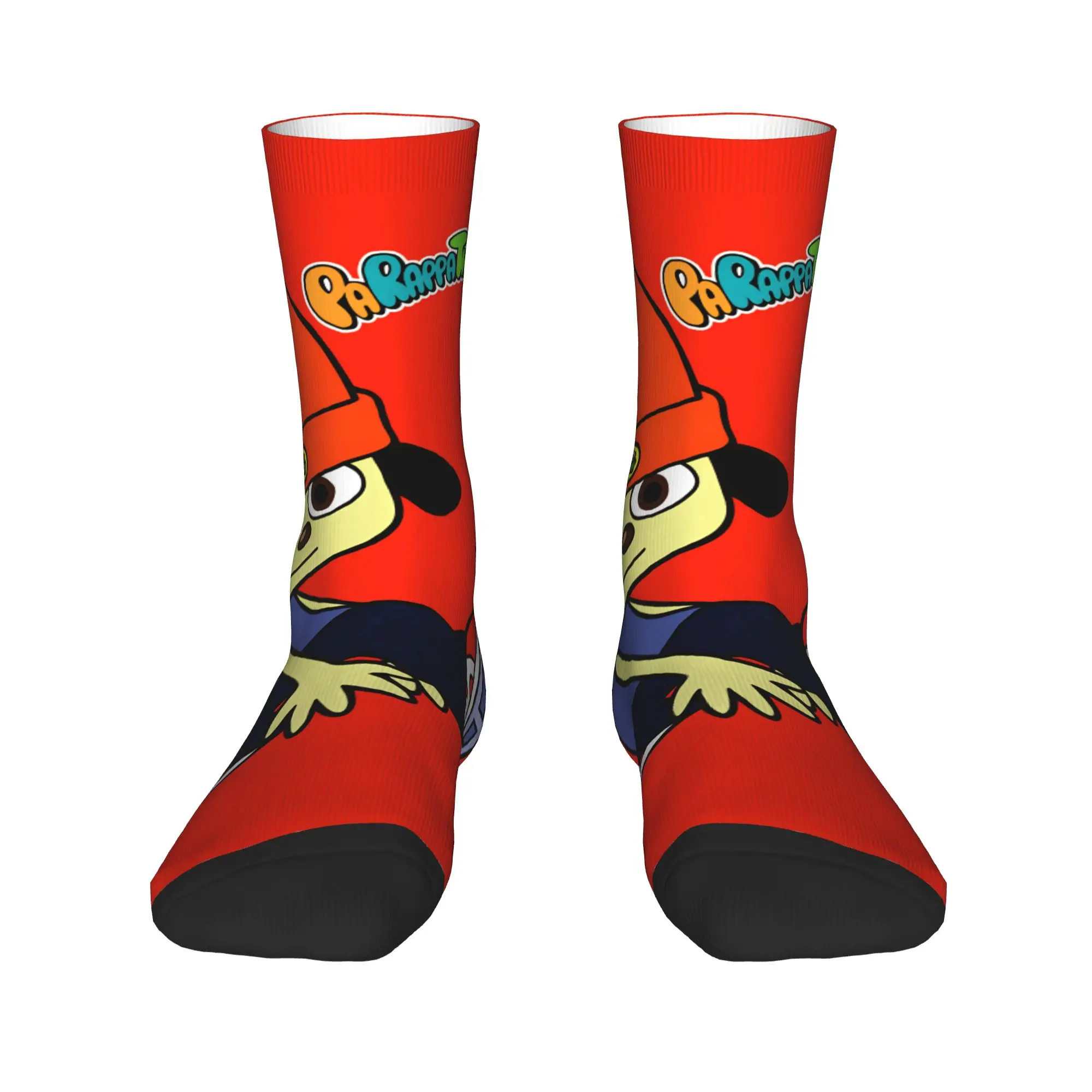 Parappas The Rappers Stockings  Printed Leisure Socks Autumn Non-Slip Socks Adults Men Running Sports Soft Breathable Socks