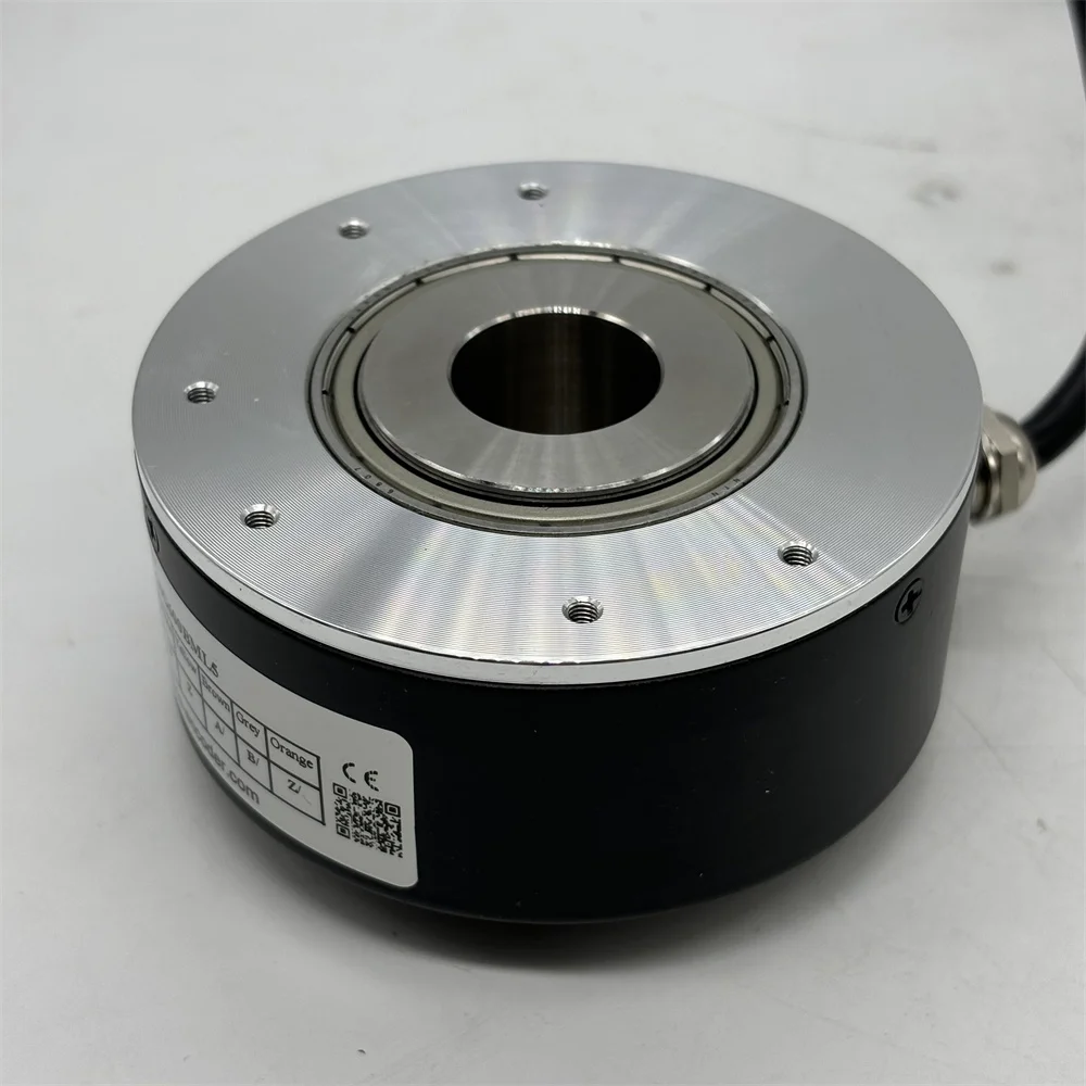 

2025 500ppr, 80 мм, инкрементальный поворотный энкодер, полой вал с отверстием 30 мм GHH8030G-500BSC526 NPN, положить