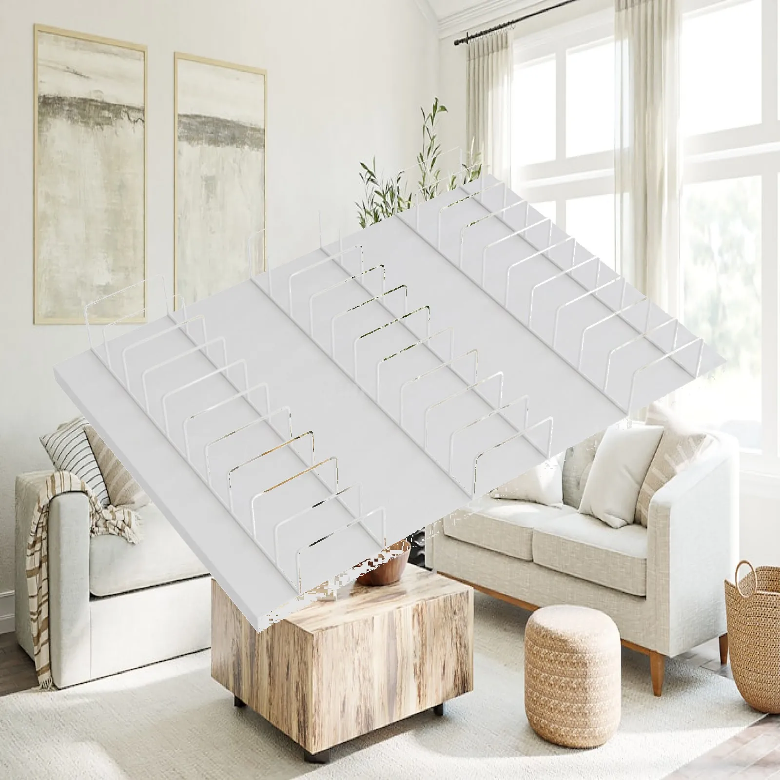 Desktop Metal Tile Display Rack Organizer Shelf Marble Slab Display Stand for Retail Store Sample Showcase Storage