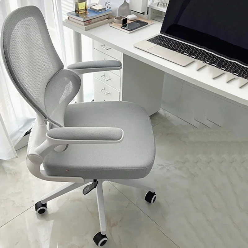 Adult Ergonomic Office Chair Dormitory Comfortable Study Girls Office Chair Swivel Study Cadeira Para Escritorio Furniture