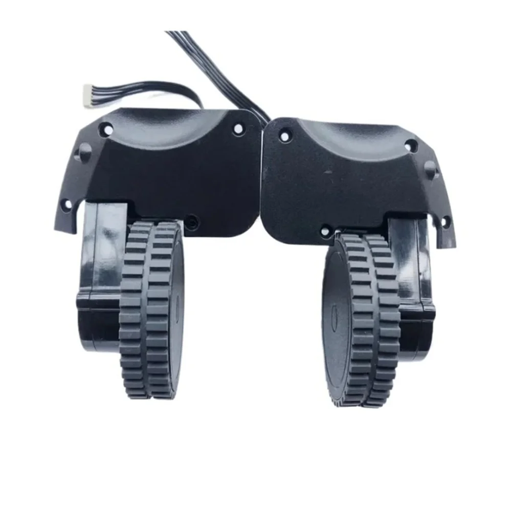For Home Cleaning Left Right Wheel Cleaning Tool Replacement Wheel Easy Installation Low Noise Design Corner Navigation