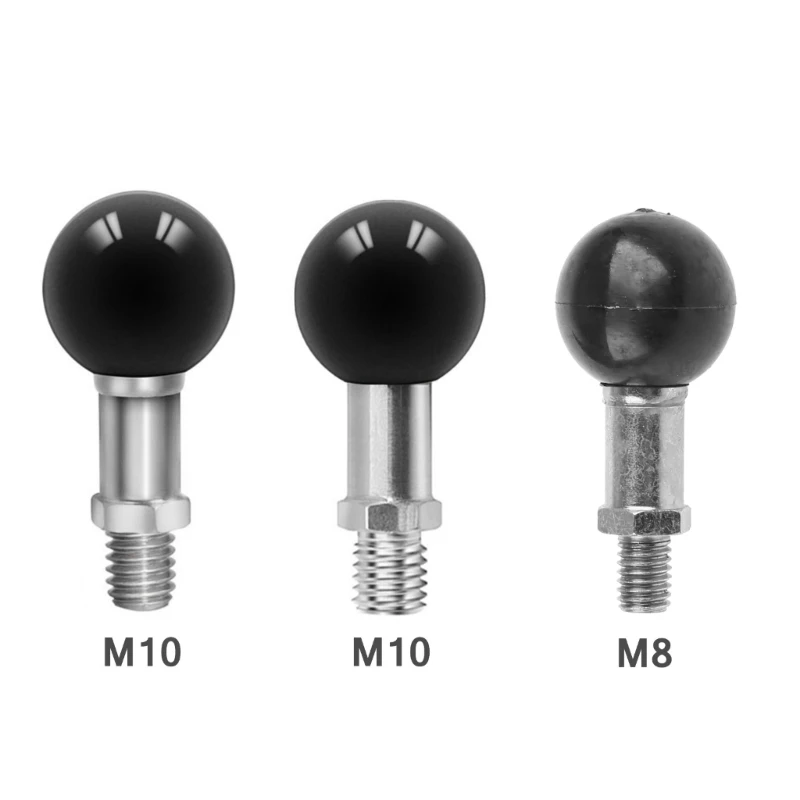 Aluminum-alloy 25mm Ball Head Adapter to Screw Motorcycle GPS Phone Car Bracket Holder Stand