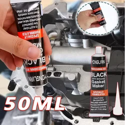 50ml  Automotive Gasket Sealant Liquid Gasket Sealer Engine Sealants Black Liquid Gasket Sealer Oil Resistant Gasket-Free