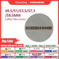 Reusable Espresso Puck Screen Filter Contact Shower Mesh For 51MM 54MM 58MM Breville Portafilter Barista Machine Accessories
