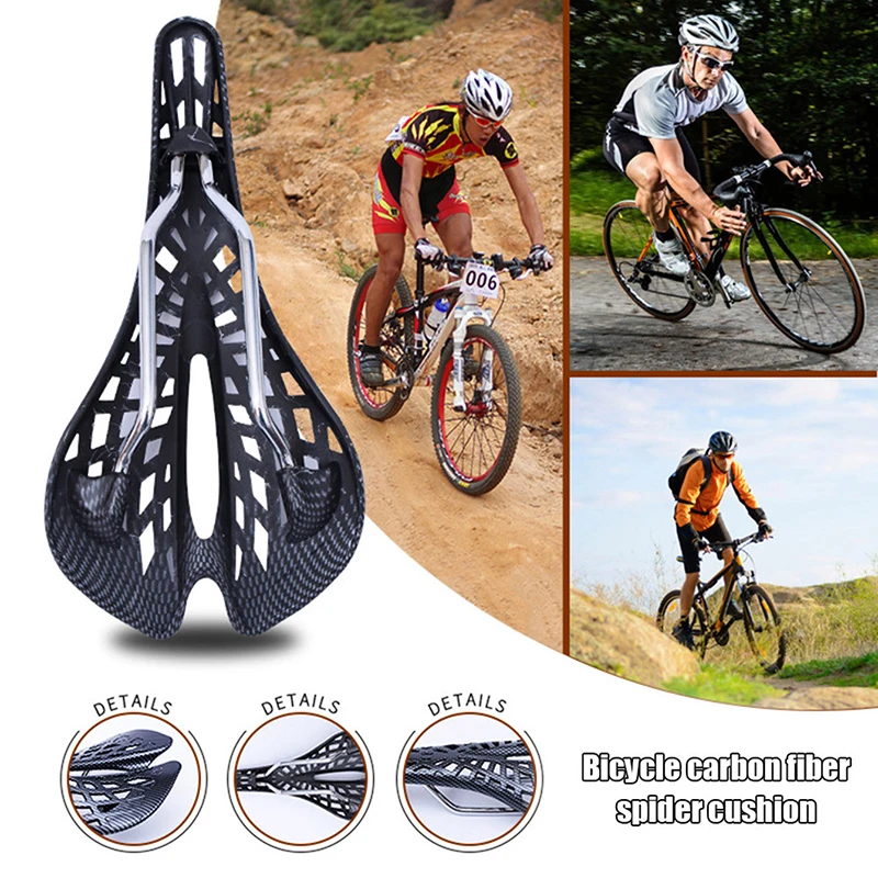 Professional Bicycle Saddle Super Light Carbon Fiber Racing Seat For Man MTB Road Bike Cycling Comfortable Ultralight Parts