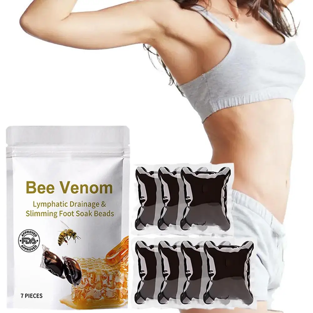 Fat Burning Foot Bath Lymphatic Detox Slim Bee Relieve Relax Weight Belly Gel Waist Stress Foot Shaping Lose Soak Swe H3S3