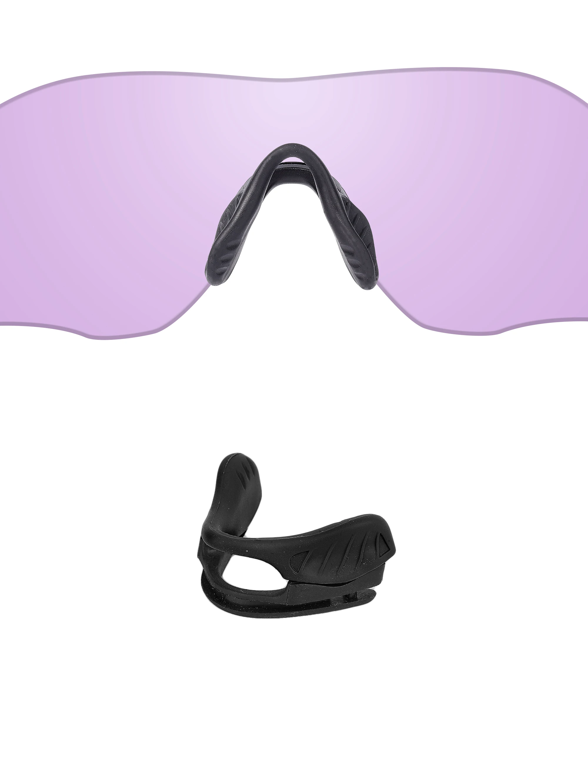 

Сменные носовые насадки LOCKFIT, силиконовые резиновые носовые накладки для Oakley EVZero Swift, EVZero Swift Asian Fit OO9410, рамка