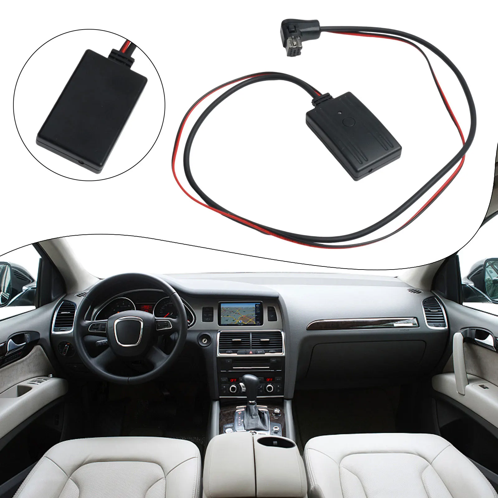 Car AUX Adapter AUX Input Adapter For Hands-free Calls Convenient Music Transmission For Pioneer DEH Series Radios