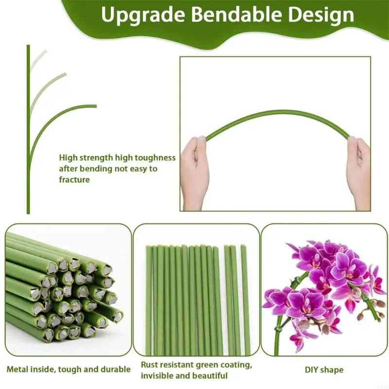 Pack Of 20 Plant Support For Balcony And Greenhouse C5AD