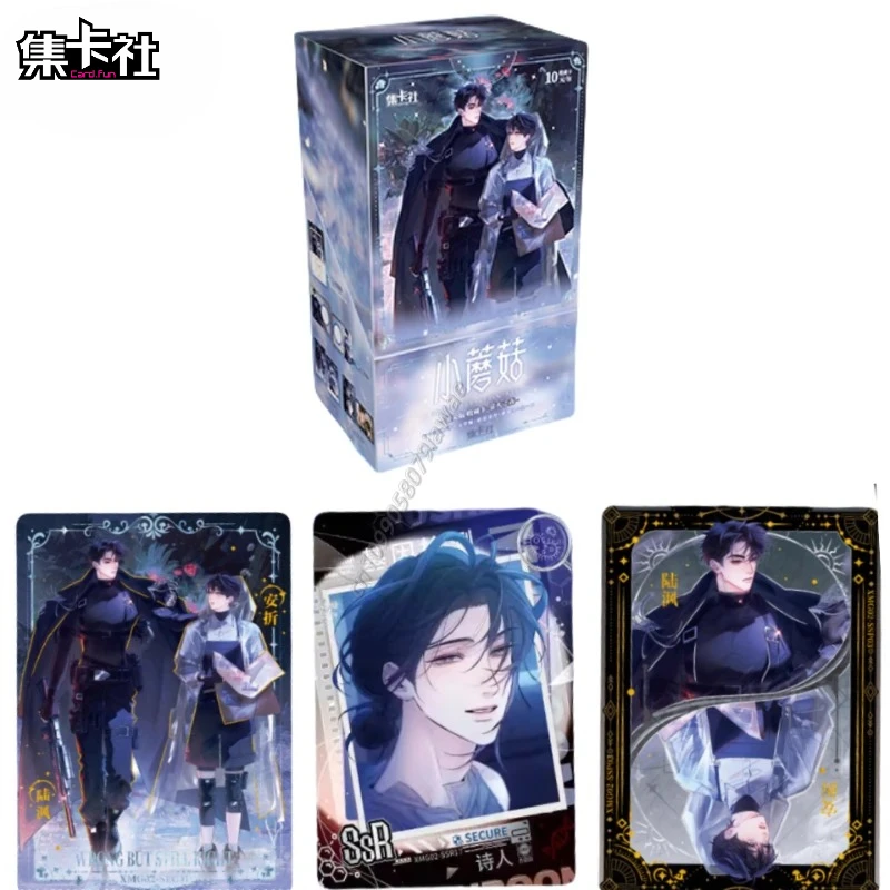 

Card.Fun Official Genuine Mushroom Card Hotarubi No Mori E Manga Game Collection Card An Zhe Lu Feng Perimeter Children Toy Gift