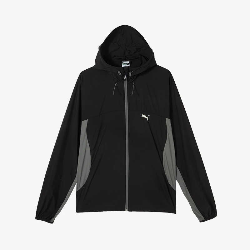

Puma, новинка 2024, мужская спортивная тканая куртка с капюшоном, 628370-01