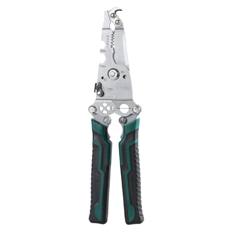 

High Efficiency Wire Stripping Pliers Multiple Use Tool for Crimping