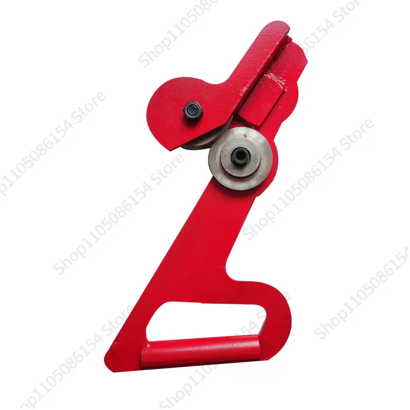 

Новая большая ручная протяжка для резьбы, протяжка с роликовым диском из нержавеющей стали