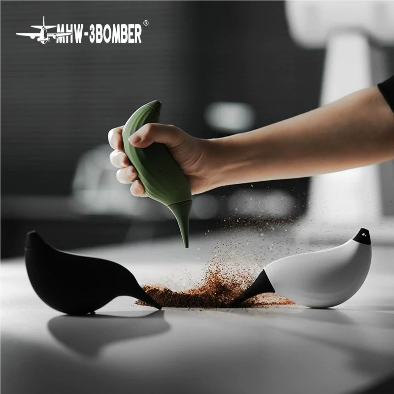 

MHW-3BOMBER Bird Air Blower Coffee Grinder Cleaning Dust Blower Silicone Coffee Machine Cleaning Tools Cafe Bar Accessories