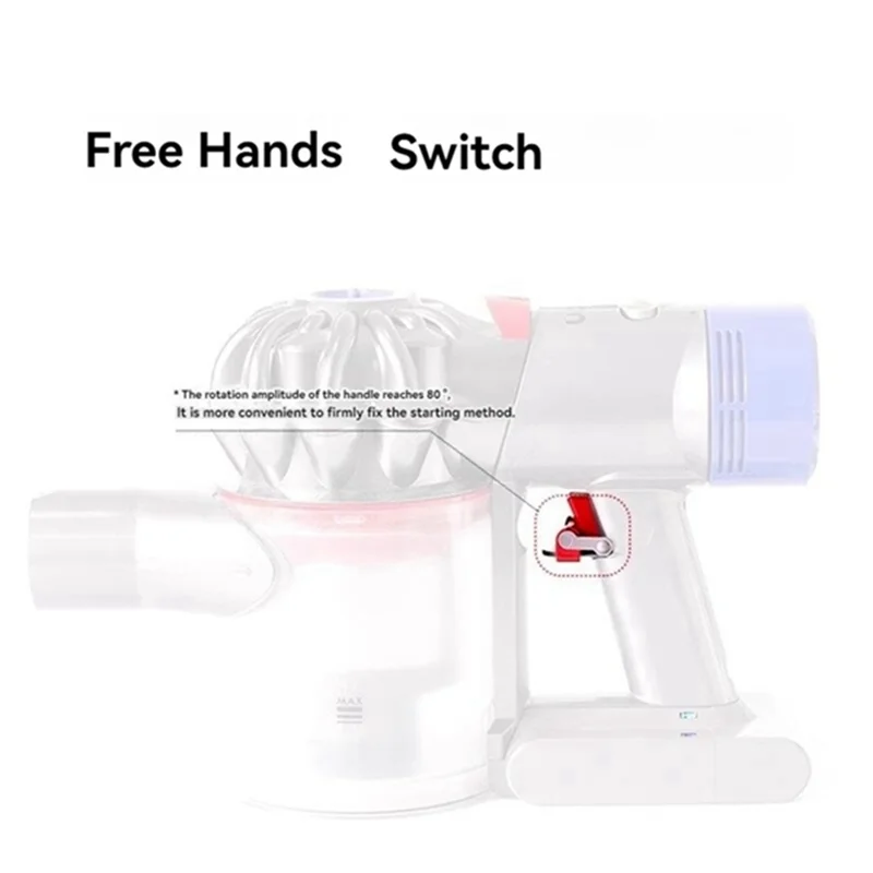 電動ソフトローラーブラシヘッドとスイッチボタンダイソン V7 V8 V10 V11 V15 真空アタッチメント緑色 LED ライト販売