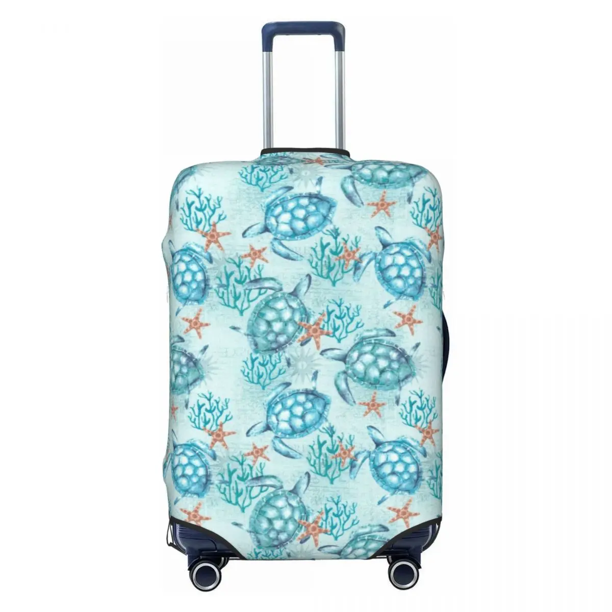 

Чехол для багажа Race To Safety Sea Turtle, эластичный защитный чехол для чемодана, подходит для чемоданов 18-32 дюймов