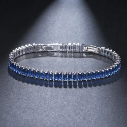 Emmaya Fashion Statement Hot Sale Cubic Zircon Shiny Bracelet For Women&Girls Wedding Party Exquisite Jewelry Fancy Gift