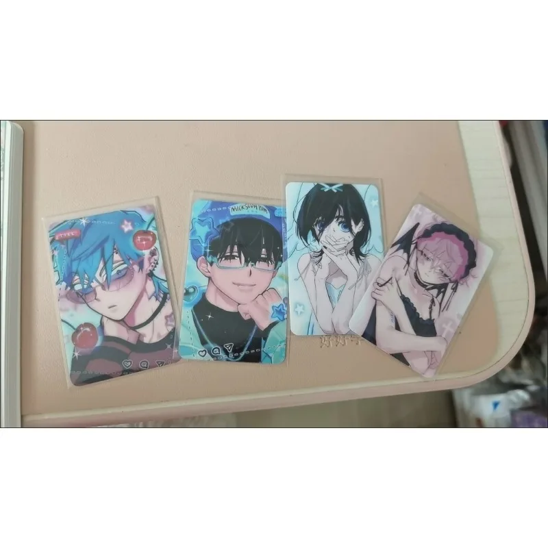 4Pcs/Lot High Guality TV Alien Stage Decor Lomo Card Ivan Till Sua Mizi Photocard HD Double-sided Album Photo Card Collection