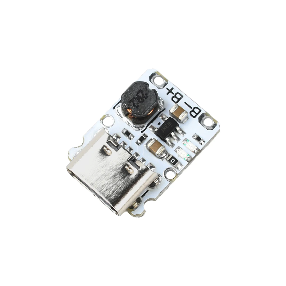 1-10PCS Pannello di scarica di ricarica della batteria al litio ultra-piccolo Modulo caricabatterie 5V Tipo-C con scheda di protezione