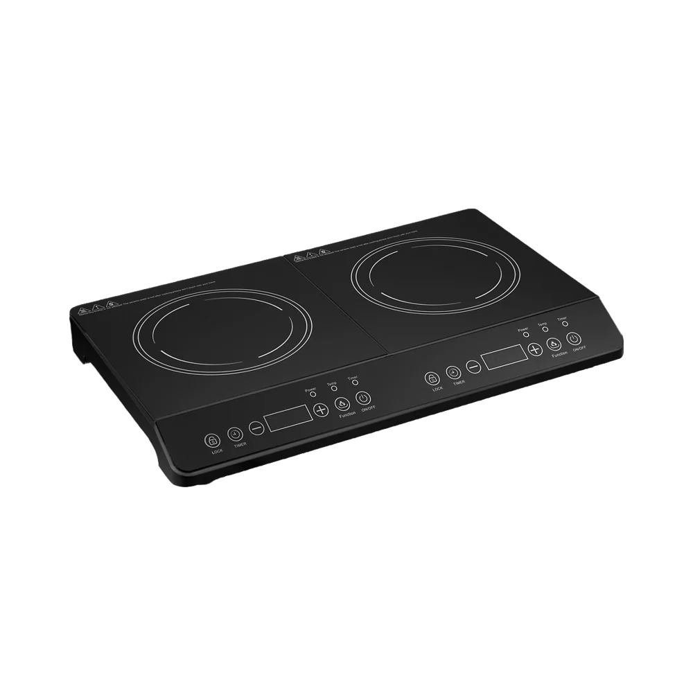 Double-head Induction Cooker High-power Built-in Double-eye Induction Frying Cooker Electric Stove Without Gas
