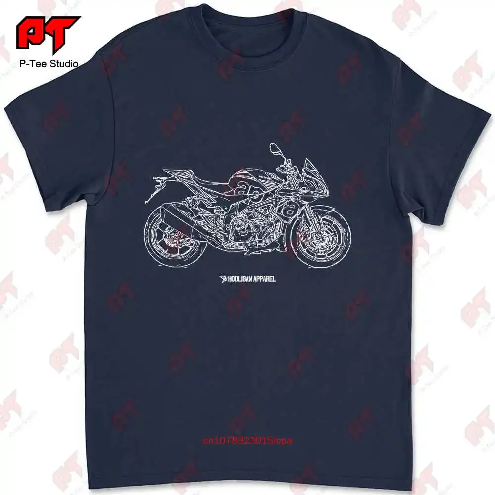 Aprilia Tuono V4 1100 Factory 2017 Premium Motorcycle T-shirt CUI2