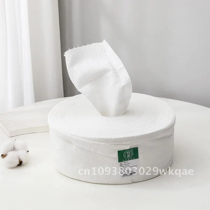 600g Pearl Pattern Cotton Wash Towel Oversized Thickened Disposable Beauty Salon Cleansing Towel for Mothers And Babies