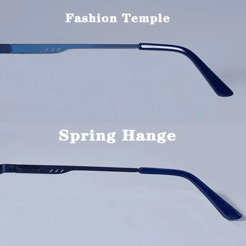 +0,75 1,25 1,5 1,75 2,0 2,25 2,75 Anti-Blaulicht Herrenbrille Quadratischer Metallrahmen Große Lesebrille Presbyopie-Brille Gafas Lectura – Detail 23