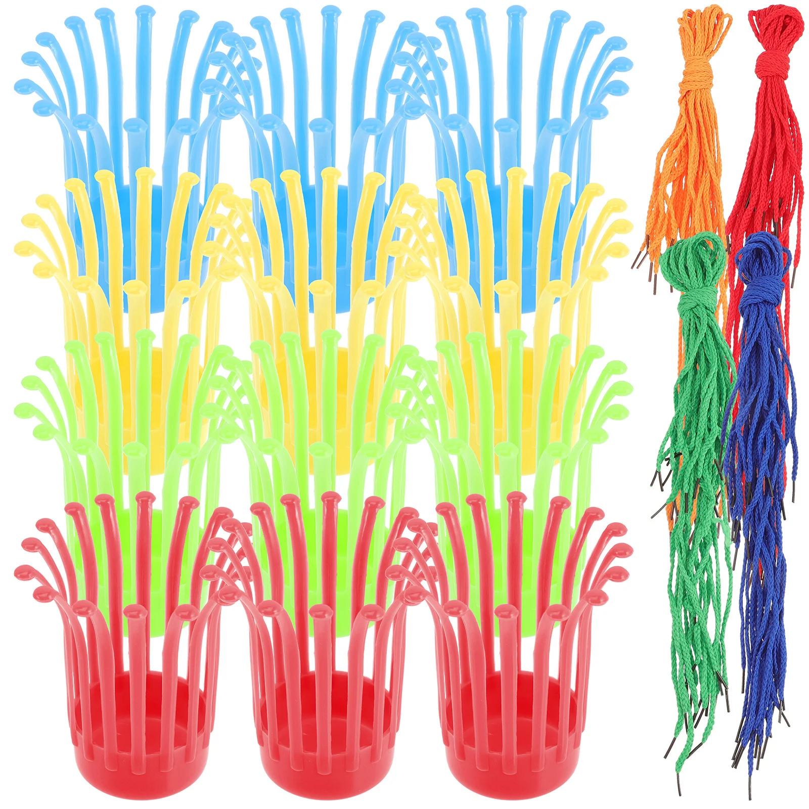 

1Set Basket Weaving Kit DIY Handwoven Baskets Educational Early Learning Crafts for Imagination Development Cognitive