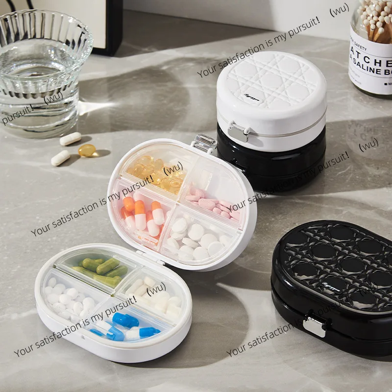 

Jewelry box, small portable medicine box, sub-packaging, medicine storage box, carry with you, mini sub-compartment storage