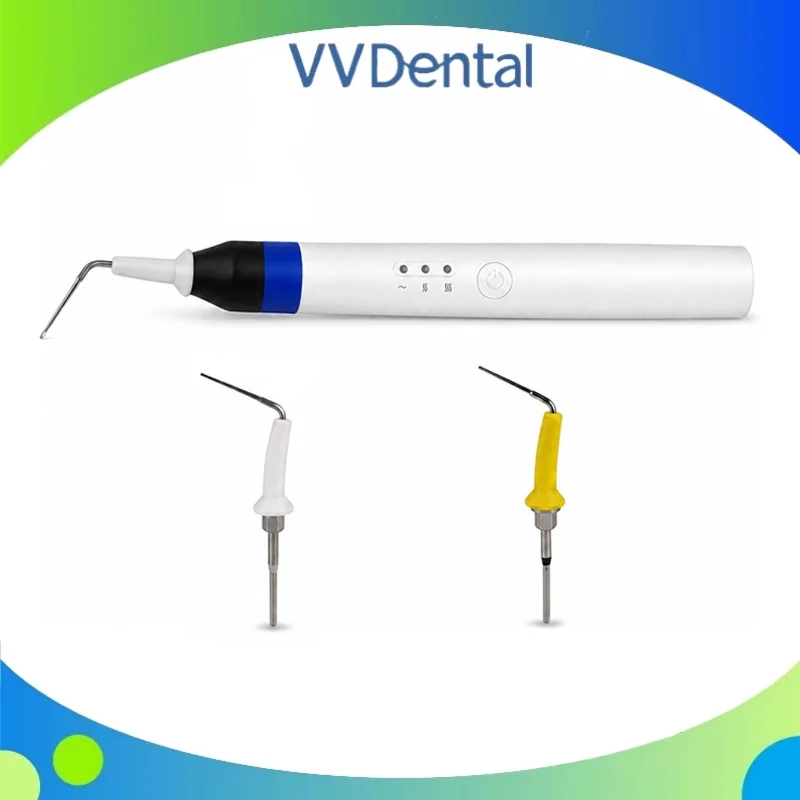 Cordless Dental Gutta Percha Obturation Pen 3-Level Temperature Control (150/200/220°C) via Touch Ideal for Root Canal Filling