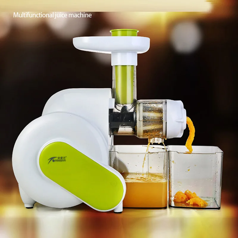 Бытовая соковыжималка 220 В, многофункциональная машина для фруктового и овощного сока